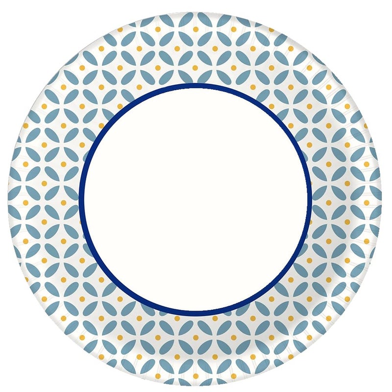Dixie Heavy Duty Disposable Appetizer and Dessert Paper Plates, Small Plate 6 7/8" (44 ct) (Pack of 3) - Image 2